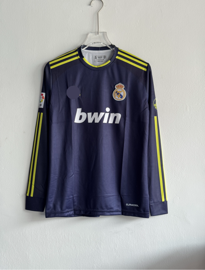 REAL MADRID 2011-12 AWAY KIT RONALDO FULLSLEEVE EMBROIDERY