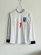 ENGLAND 2000 HOME KIT BECKHAM FULLSLEEVE EMBROIDERY