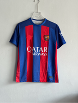 BARCELONA 2016-17 HOME KIT MESSI EMBROIDERY
