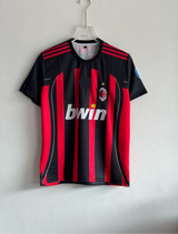 ACMILAN 2006-07 HOME KIT MALDINI EMBROIDERY
