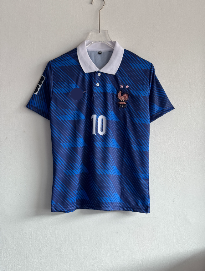 FRANCE 2026 HOME KIT MBAPPE POLO EMBROIDERY