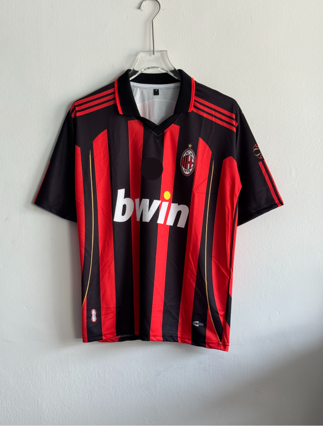 ACMILAN 2006-07 HOME KIT KAKA FIVESLEEVE POLO