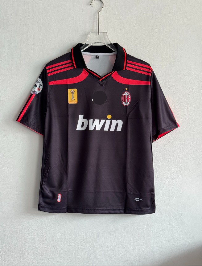 ACMILAN 2007-08 THIRD KIT KAKA FIVESLEEVE POLO