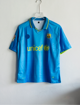 BARCELONA 2007-08 AWAY KIT MESSI FIVESLEEVE POLO