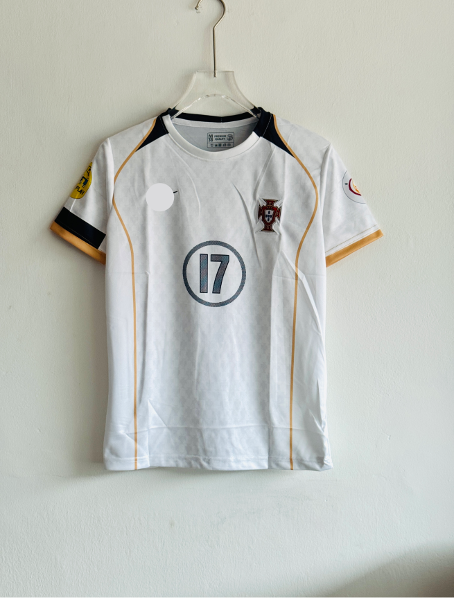 PORTUGAL 2004 AWAY KIT RONALDO EMBROIDERY