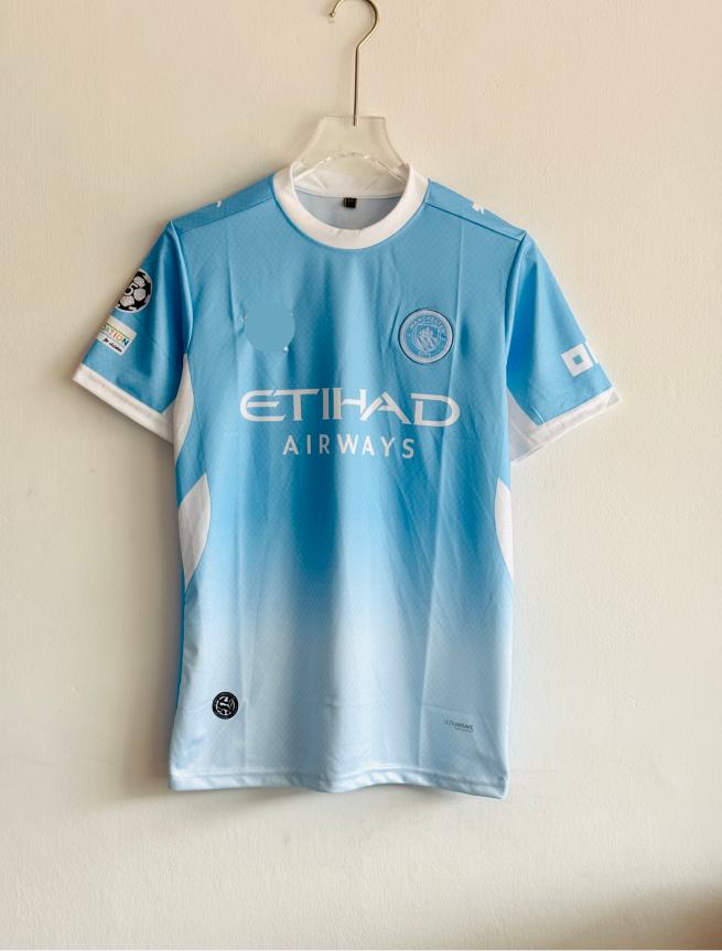 MANCHESTER CITY 26-27 HOME KIT HAALAND EMBROIDERY PREMIUM