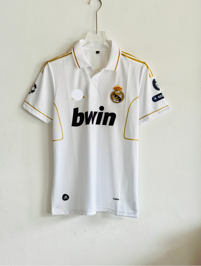 REAL MADRID 2011-12 HOME KIT RONALDO POLO EMBROIDERY PREMIUM