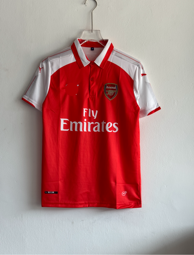 ARSANEL 2017-18 HOME KIT OZIL POLO EMBROIDERY PREMIUM