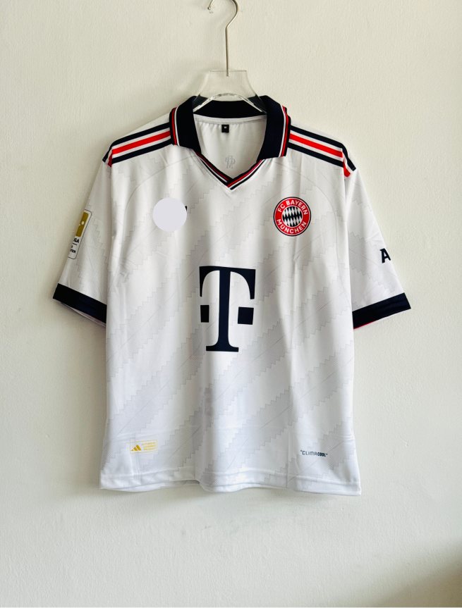 BAYERN MUNICH 26-27 AWAY KIT OLISE FIVESLEEVE POLO