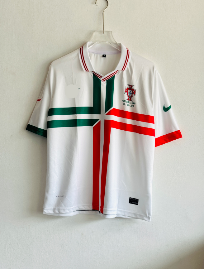 PORTUGAL 2012 AWAY KIT RONALDO FIVESLEEVE POLO