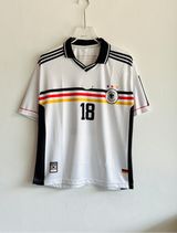 GERMANY 1998 HOME KIT KLINSMANN FIVESLEEVE POLO