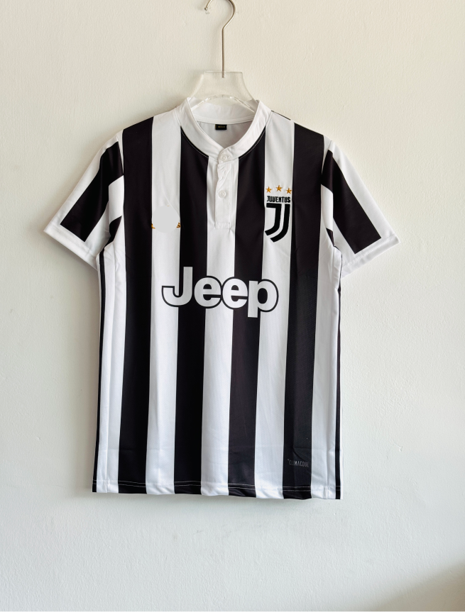 JUVENTUS 2017-18 HOME KIT DYBALA POLO EMBROIDERY PREMIUM