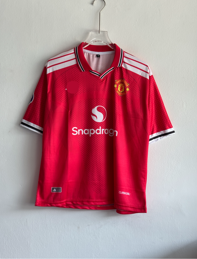 MANCHESTER UNITED 26-27 HOME KIT CUNHA FIVESLEEVE POLO