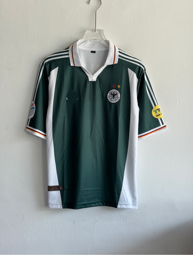 GERMANY 2000 AWAY KIT BALLACK FIVESLEEVE POLO EMBROIDERY PREMIUM