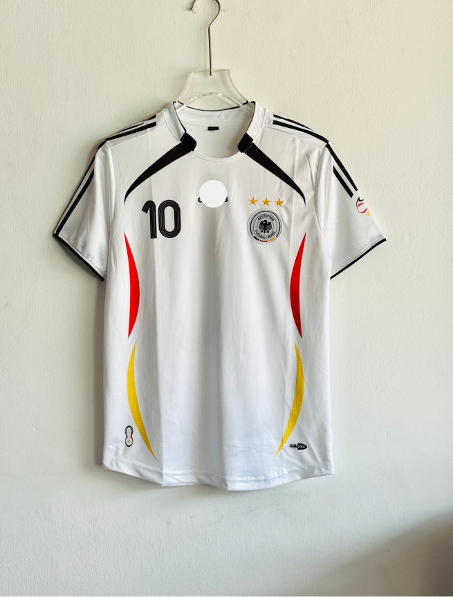 GERMANY 2006 HOME KIT KROOS EMBROIDERY PREMIUM