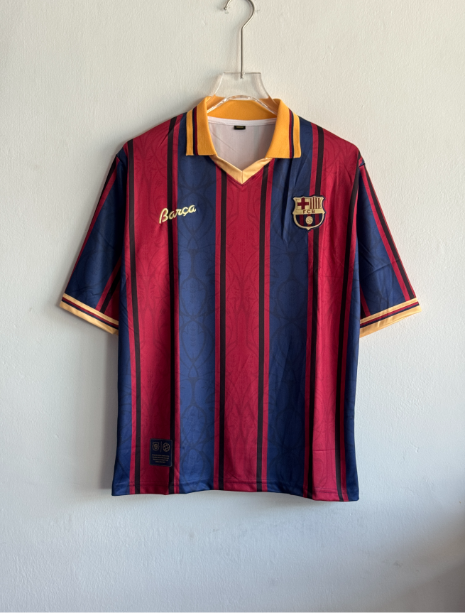 BARCELONA 125TH ANNIVERSARY KIT NEYMER FIVESLEEVE POLO EMBROIDERY PREMIUM