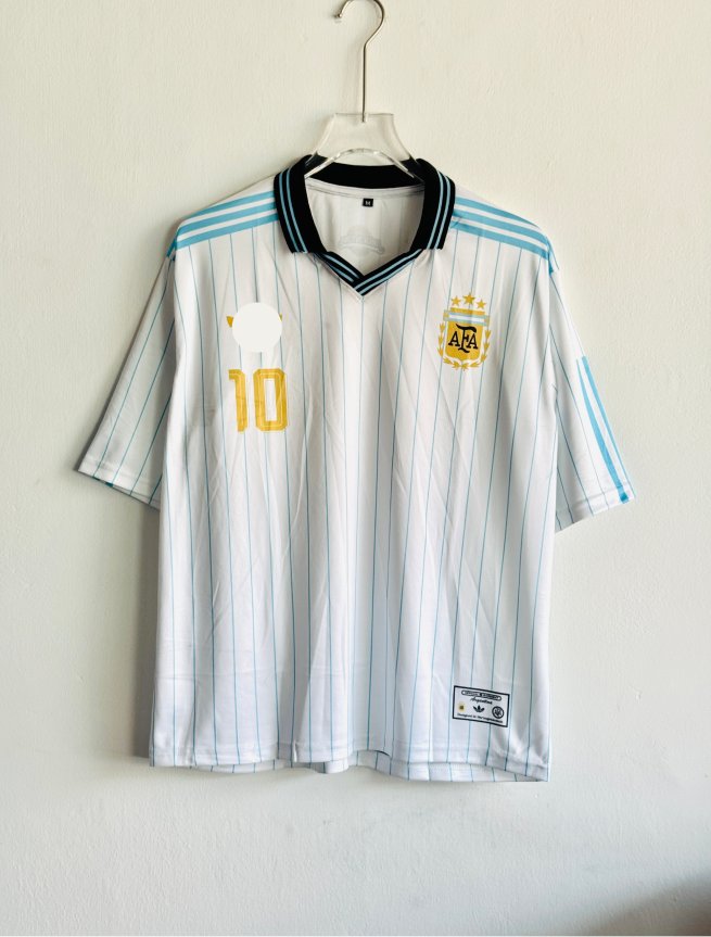 ARGENTINA TERRACE ICON EDITION MESSI FIVESLEEVE POLO