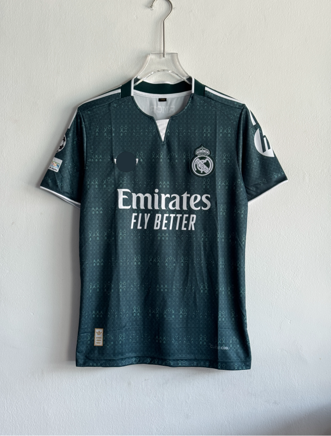 REAL MADRID 26-27 AWAY KIT MBAPPE EMBROIDERY PREMIUM