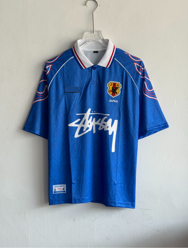 JAPAN X STUSSY 1998 HOME KIT NAKATA FIVESLEEVE POLO EMBROIDERY PREMIUM