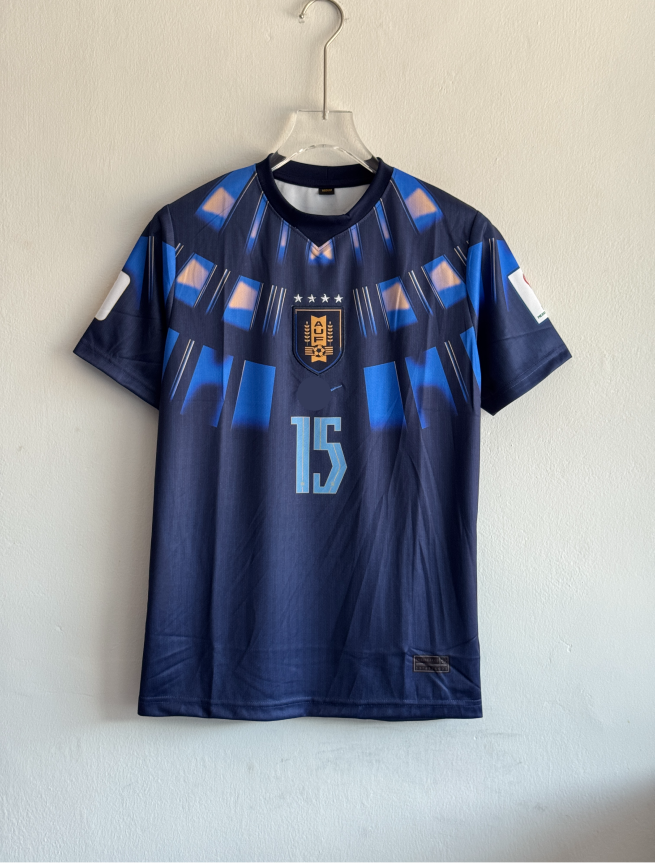 URUGUAY 2026 AWAY KIT VALVERDE EMBROIDERY PREMIUM