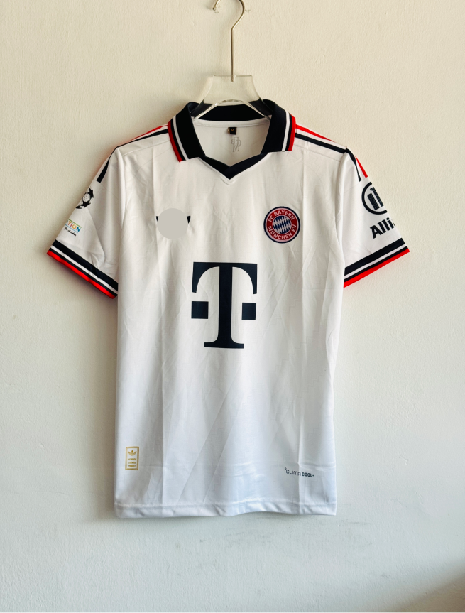 BAYERN MUNICH 26-27 AWAY KIT POLO EMBROIDERY PREMIUM