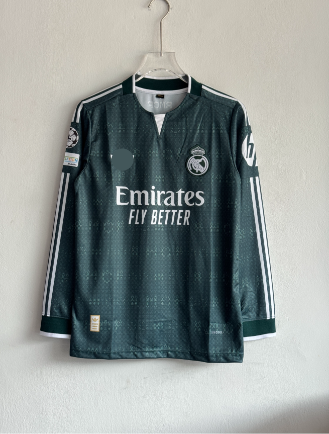 REAL MADRID 26-27 AWAY KIT FULLSLEEVE EMBROIDERY PREMIUM