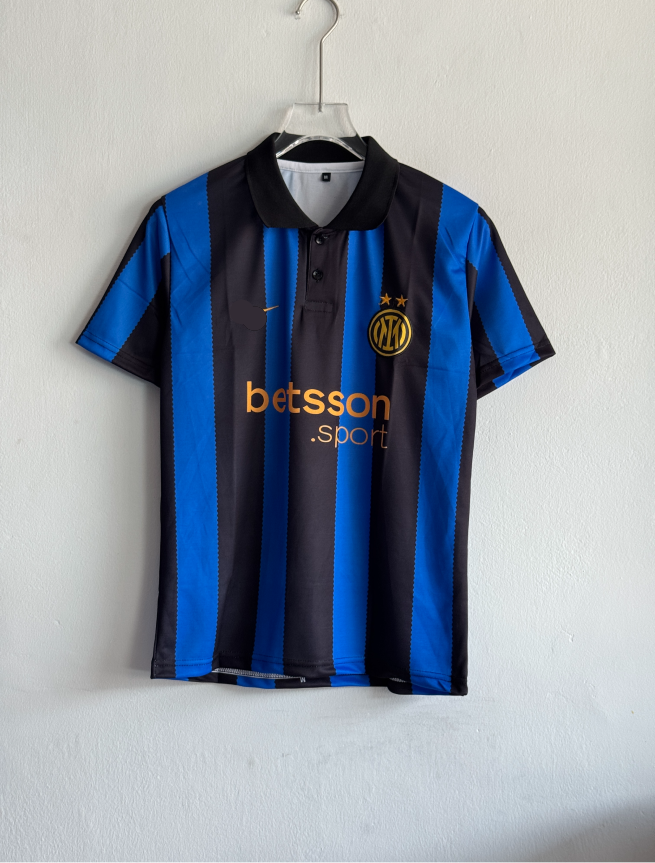 INTERMILAN 26-27 HOME KIT LAUTARO POLO EMBROIDERY