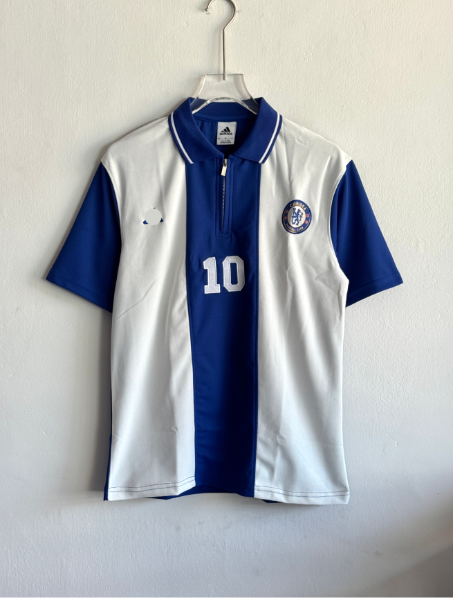 TSHIRT CHELSEA 10 POLO EMBROIDERY WITH ZIP PREMIUM