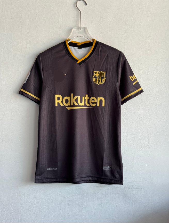 BARCELONA 2020-21 AWAY KIT MESSI EMBROIDERY PREMIUM