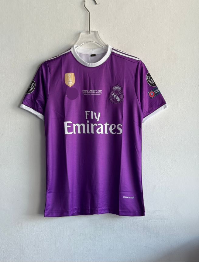REAL MADRID 2016-17 AWAY KIT RONALDO EMBROIDERY PREMIUM
