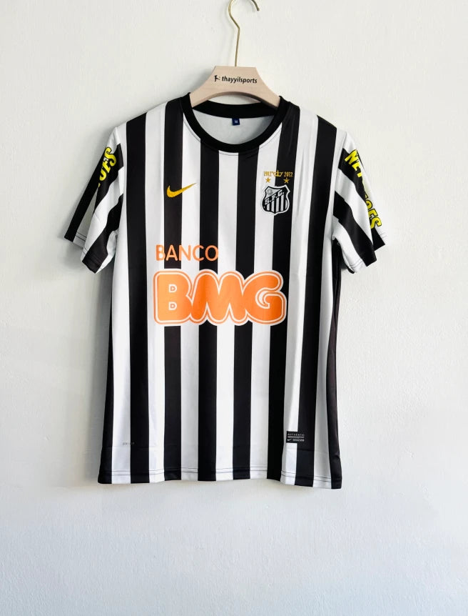 SANTOS 2012-13 AWAY KIT NEYMER EMBROIDERY