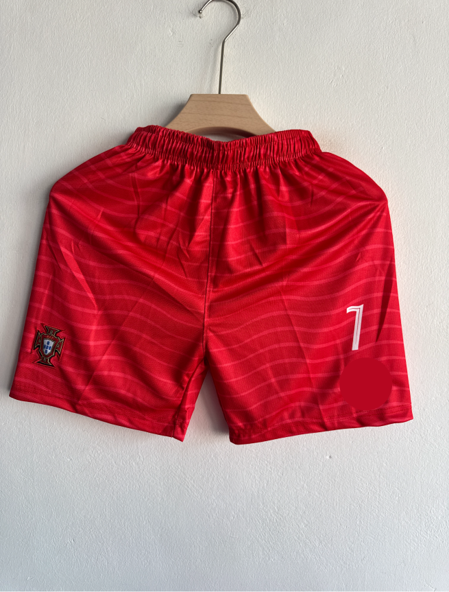 PORTUGAL 2026 HOME KIT RONALDO EMBROIDERY WITH SHORTS