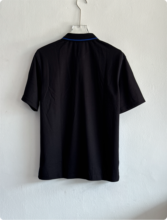 TSHIRT INTERMILAN 10 POLO EMBROIDERY WITH ZIP PREMIUM