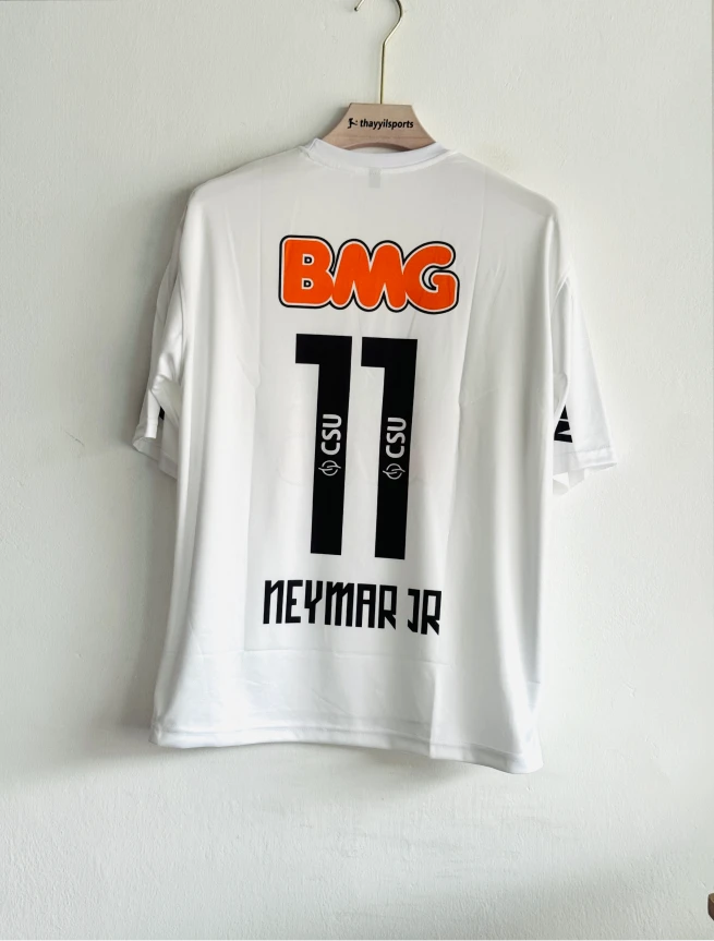 SANTOS 2012-13 HOME KIT NEYMER FIVESLEEVE