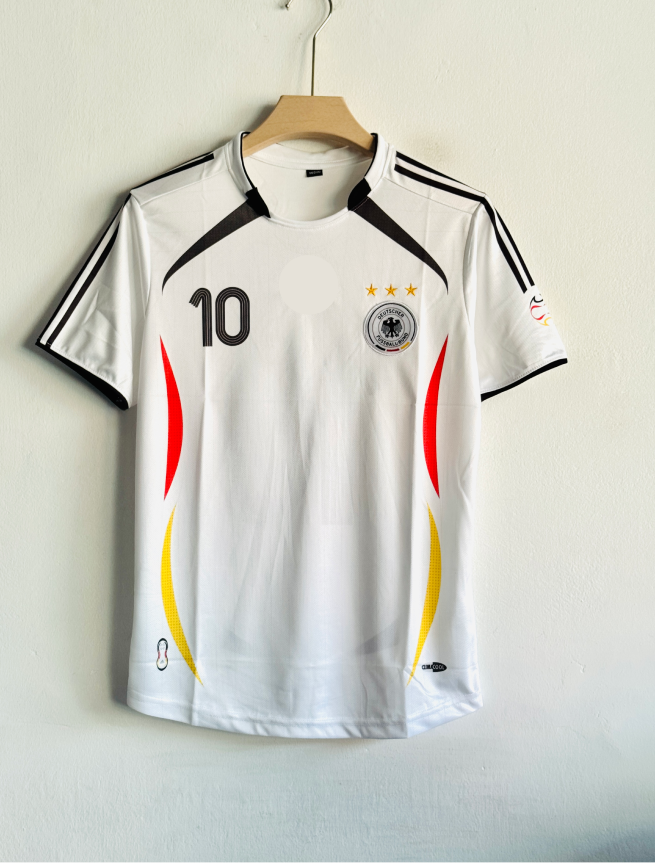 GERMANY 2006 HOME KIT KROOS EMBROIDERY PREMIUM