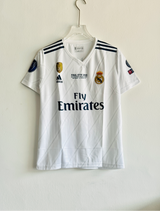 REAL MADRID 2017-18 HOME KIT RONALDO EMBROIDERY