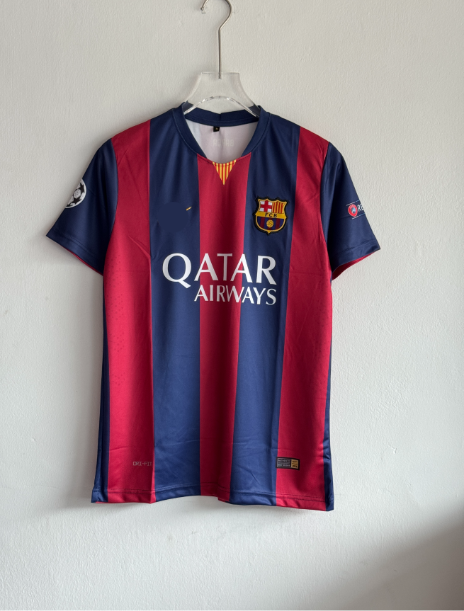 BARCELONA 2014-15 HOME KIT NEYMER EMBROIDERY PREMIUM
