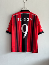 ACMILAN 2014-15 HOME KIT TORRES FIVESLEEVE POLO